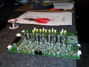 ATS-1 power amplifier circuit board