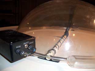 Parabolic microphone preamp