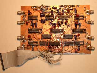 VAM rats nest prototype circuit board